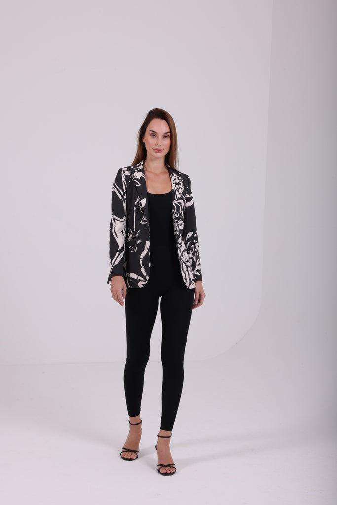 Printed Blazer - AngelCode