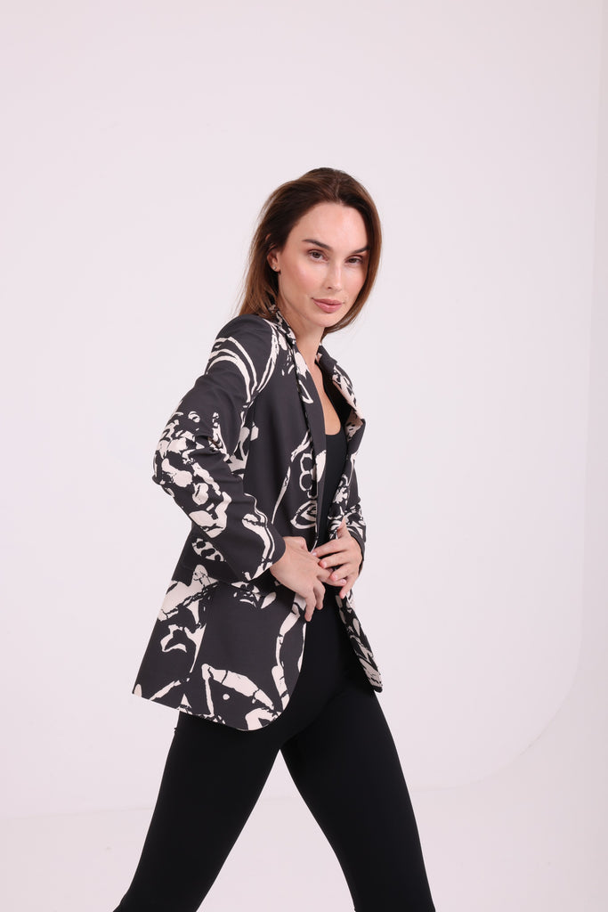 Printed Blazer - AngelCode