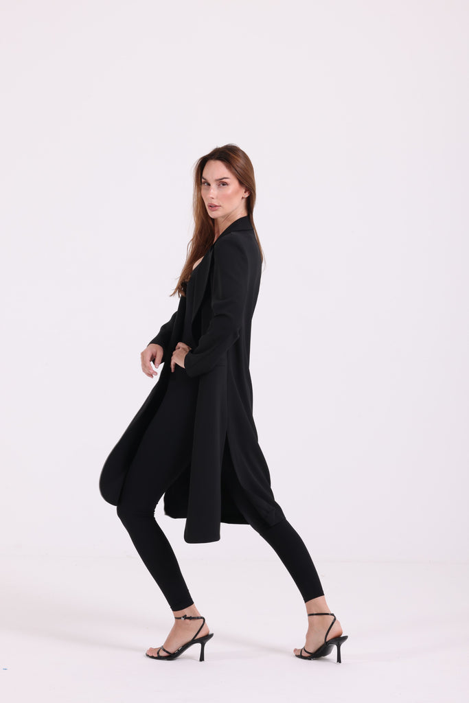 Long Black Blazer - AngelCode